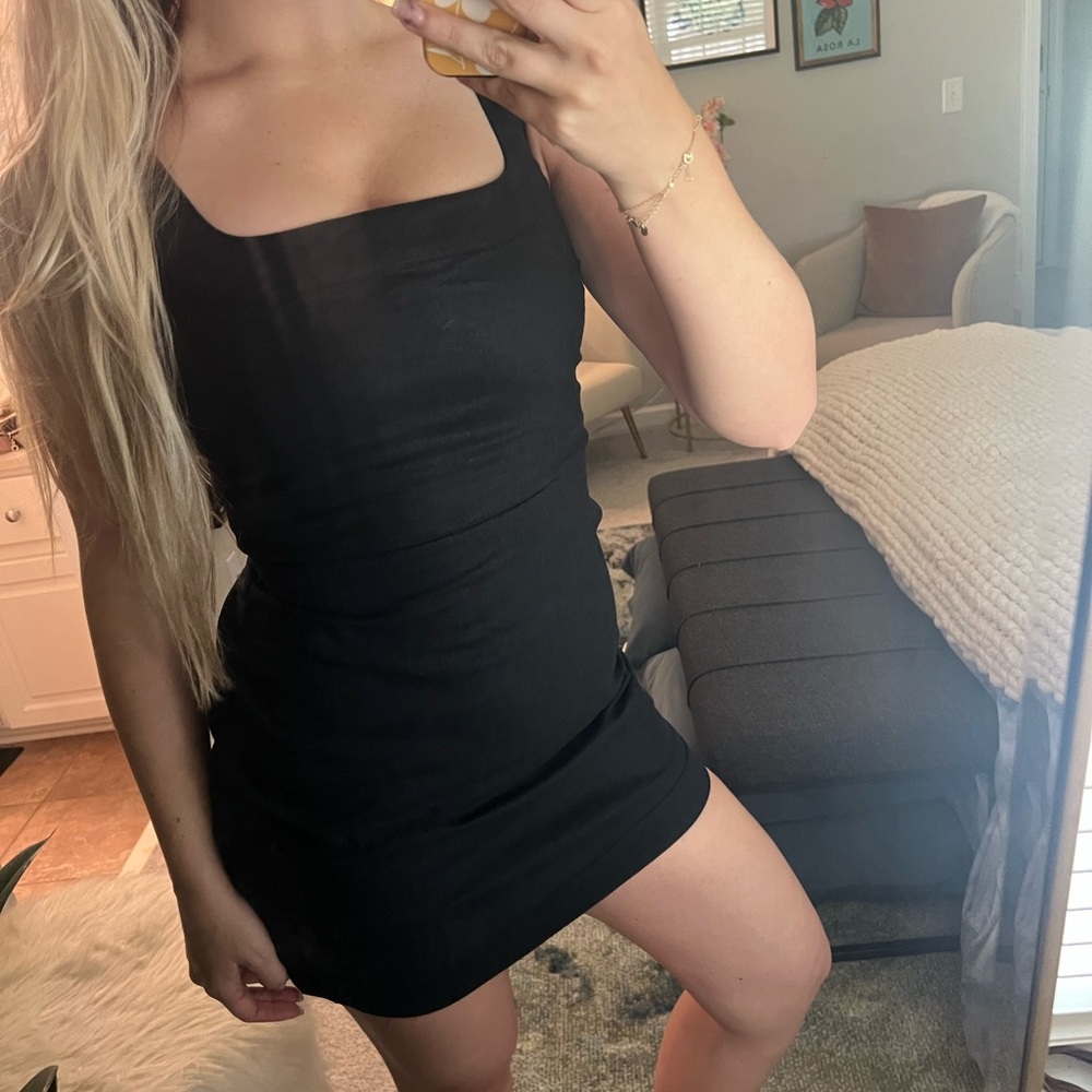 Abercrombie & Fitch Black Mini Dress
